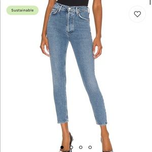Agolde Nico High Rise Slim Jeans